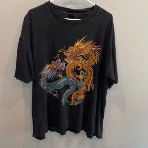 Vintage  2XL dragon tee